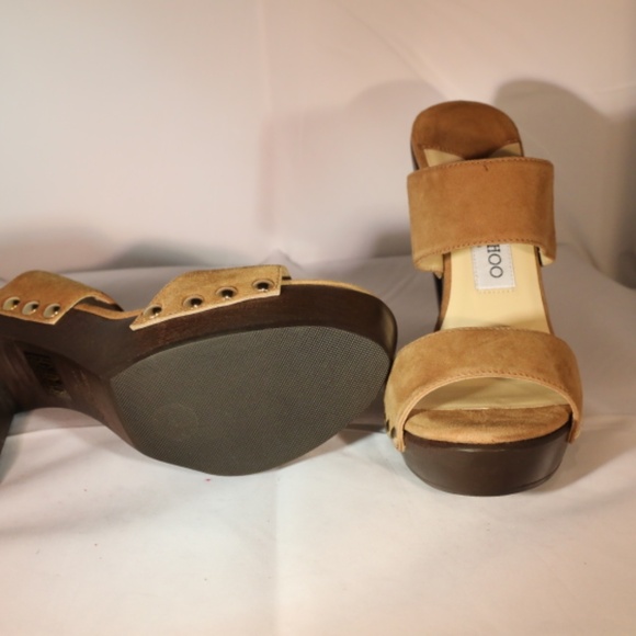 Jimmy Choo Platform Sandal - Suede - Hazel - Size 38 - Picture 5 of 8